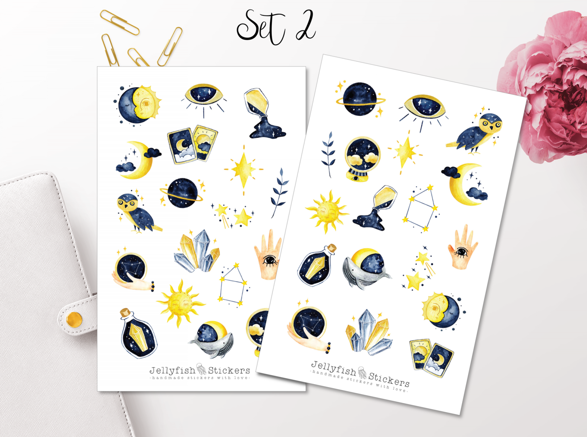 Astronomy Sticker Set